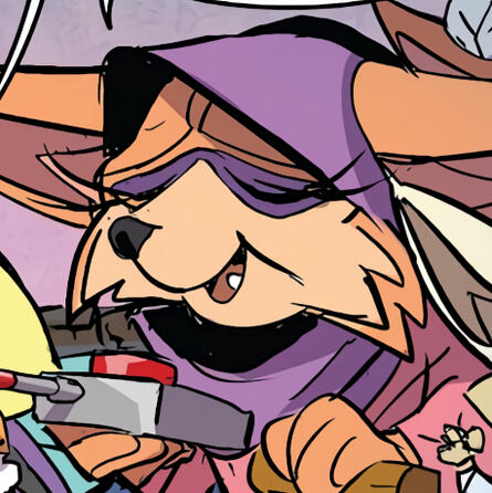 Character is from SEGA/SONIC TEAM. Art is by Diana Skelly.